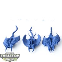 Chaos Daemons - 3 Screamers of Tzeentch - grundiert