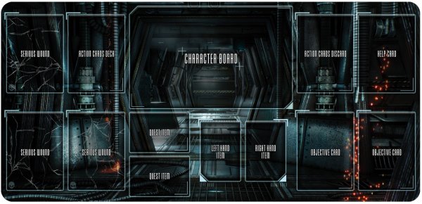 Playmats.eu - Nemesis - Rubber Mat - Players Board - Large