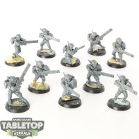 Tau Empire - 10 x Fire Warriors Strike Team - teilweise...