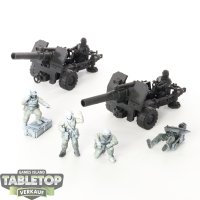 Astra Militarum - 2 x Field Ordnance Battery - teilweise...