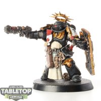 Black Templars - Lieutenant with Storm Shield - bemalt