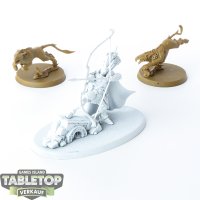 Stormcast Eternals - 3 Knight-Judicator with Gryph-hounds...