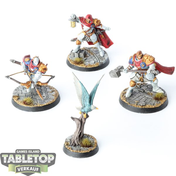 Stormcast Eternals - 4 Xandires Truthseekers - bemalt