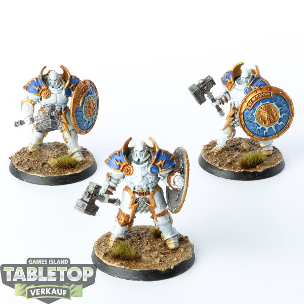 Stormcast Eternals - 3 Annihilators - bemalt
