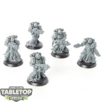 Black Templars - 5 x Sternguard Veteran Squad - unbemalt