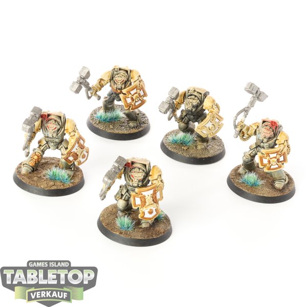 Dark Angels - 5 x Deathwing Terminators klassisch - bemalt