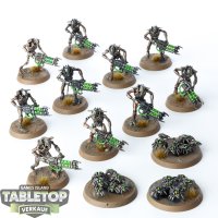 Necrons - 10x Necron Warriors - bemalt