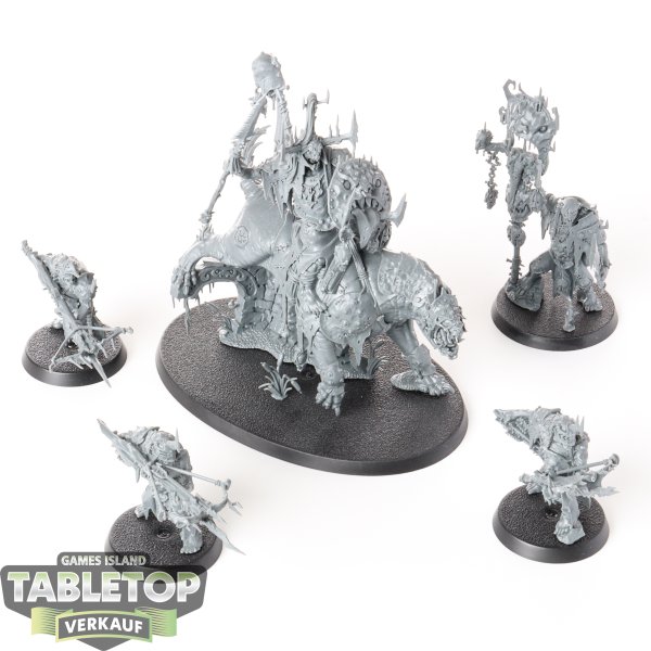 Orruk Warclans - Kruleboyz Boss-Krew - unbemalt