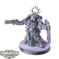 Space Marines - Lieutenant with Storm Shield - teilweise...