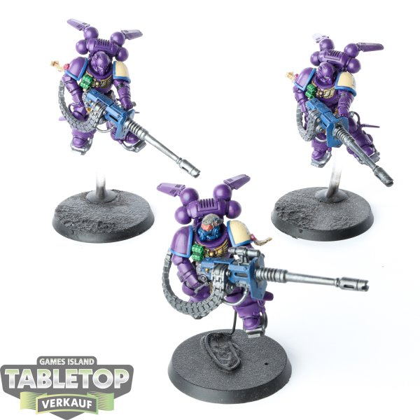 Space Marines - 3 Suppressors - bemalt