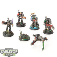 Deathwatch - 5x Veterans - gut bemalt