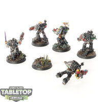 Deathwatch - 5x Veterans - gut bemalt