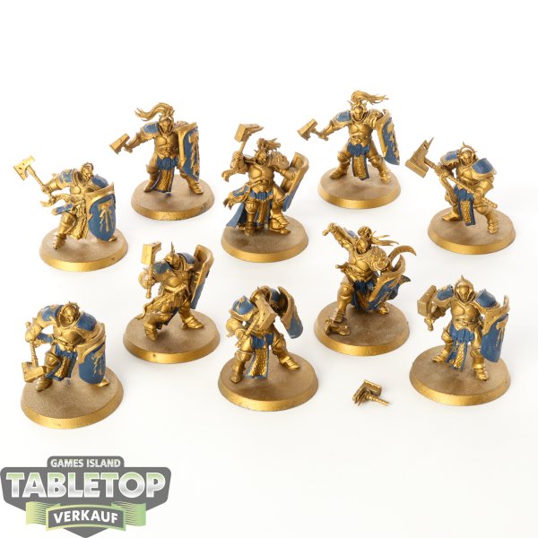 Stormcast Eternals - 10 x Liberators - teilweise bemalt