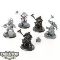 Stormcast Eternals - 5 x Sequitors - teilweise bemalt