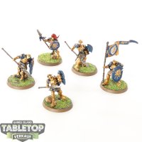 Stormcast Eternals - 5 x Vindictors - teilweise bemalt