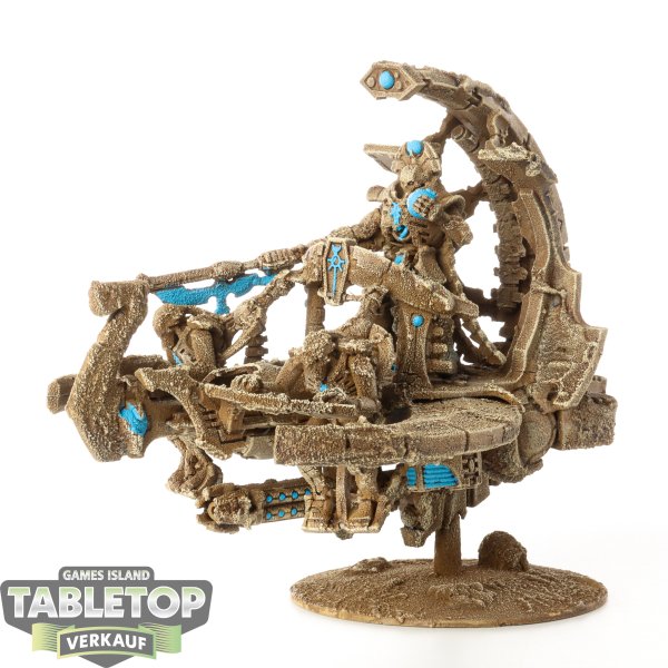 Necrons - Necron Catacomb Command Barge - teilweise bemalt