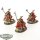 Orruk Warclans - 3 x Gore-gruntas - bemalt