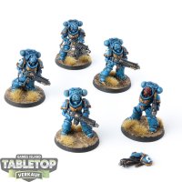 Space Marines - 5x Heavy Intercessors - bemalt