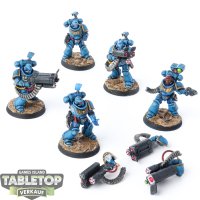 Space Marines - 5x Desolation Squad - bemalt