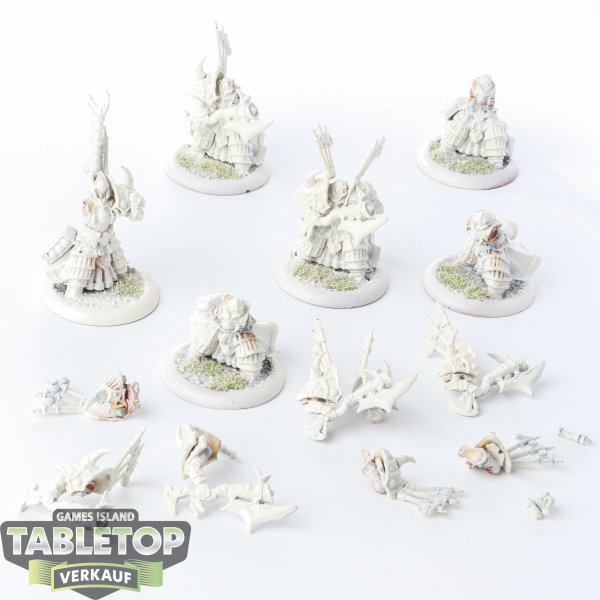 Skorne - 6x Cataphract Incindiarii - teilweise bemalt