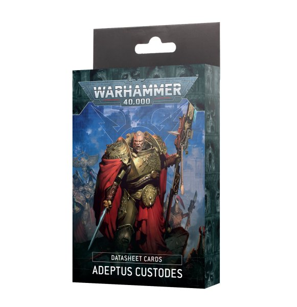 Adeptus Custodes - Datasheet Cards (Englisch)