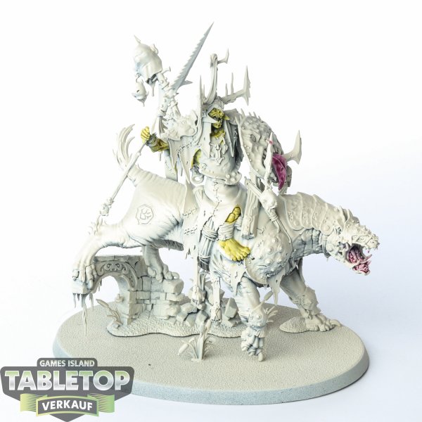 Orruk Warclans - Killaboss on Great Gnashtoof - teilweise bemalt