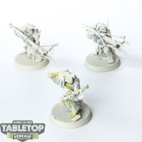 Orruk Warclans - 3 Man-Skewer Boltboyz - teilweise bemalt