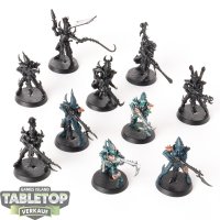 Drukhari - 10x Kabalite Warriors - teilweise bemalt