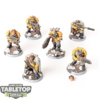 Space Marines -  6 Scouts klassisch  - bemalt