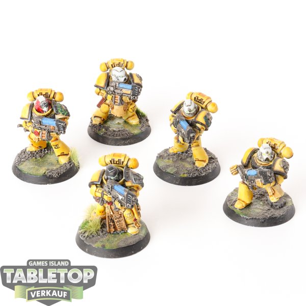 Space Marines - 5x Sternguard Veteran Squad klassisch - bemalt