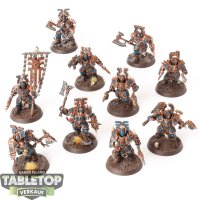 Blades of Khorne - 10 x Blood Warriors - bemalt