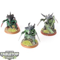 Tyraniden - 3 x Tyranid Warriors - bemalt