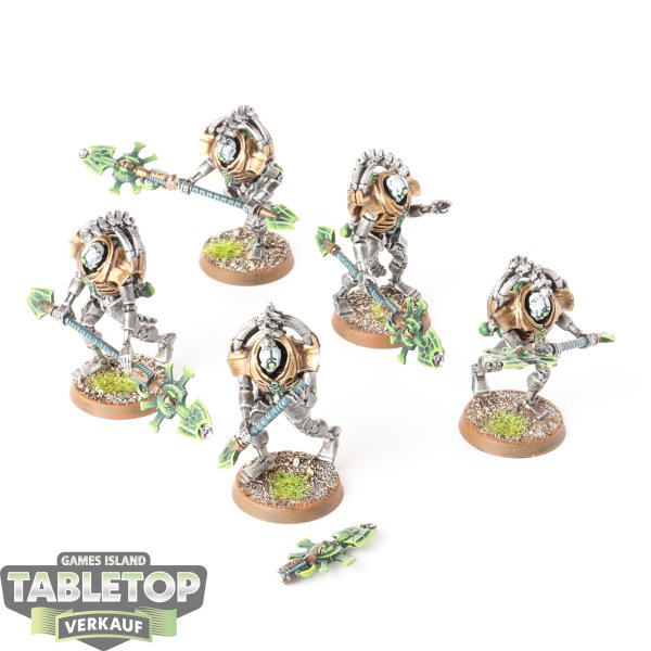 Necrons - 5 Triarch Praetorians - bemalt