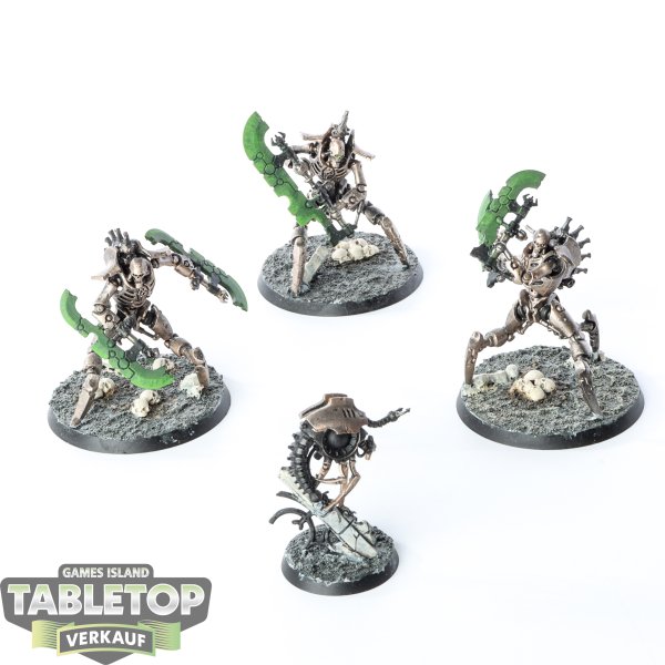 Necrons - 3x Skorpekh Destroyers - bemalt