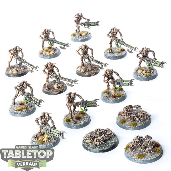 Necrons - 11x Necron Warriors - bemalt