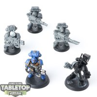 Space Marines - 5 x Devastator Squad - teilweise bemalt