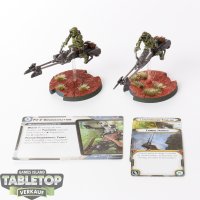 Galaktisches Imperium - 2 74-Z Speeder Bikes - bemalt