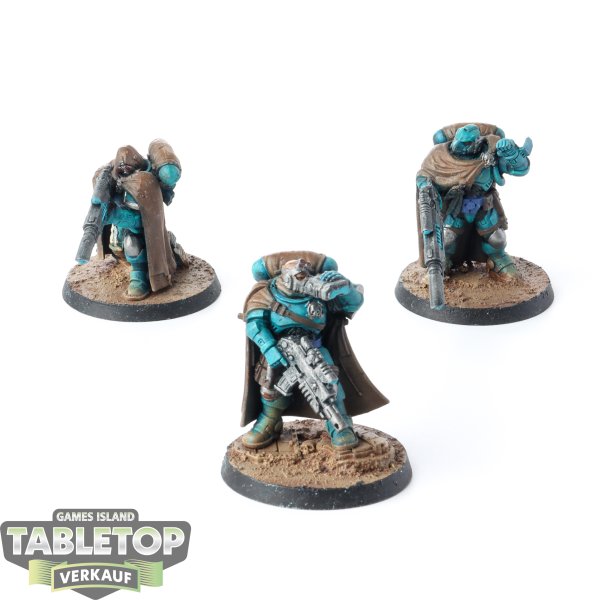 Space Marines - 3 x Eliminators - bemalt