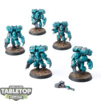 Space Marines - 5 x Vanguard Veteran Squad - bemalt