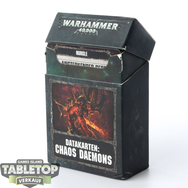 Chaos Daemons - Datacards: 8te Edition - deutsch