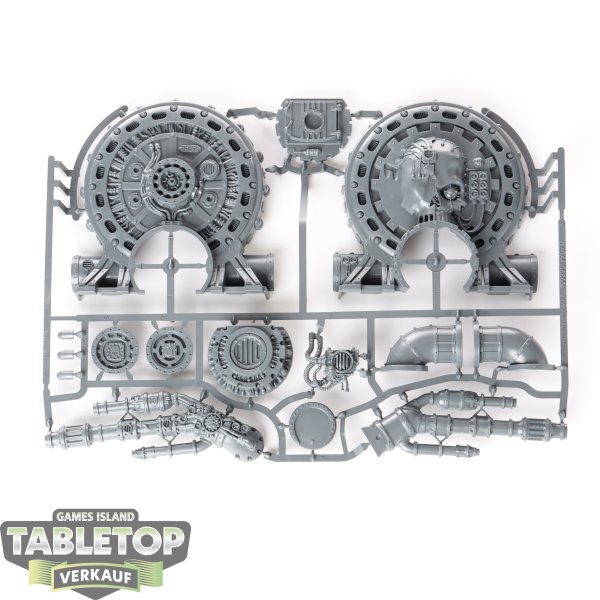 Gelände - Haemotrope Reactor - im Gussrahmen