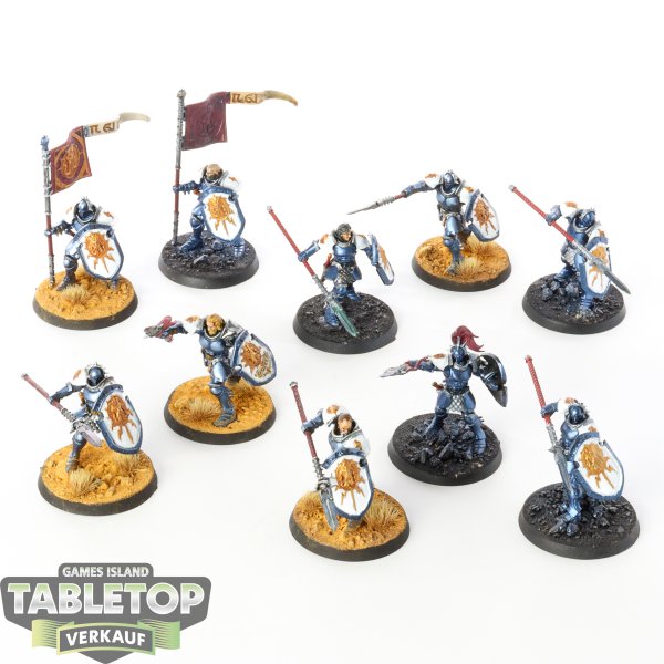 Stormcast Eternals - 10 x Vindictors - bemalt