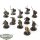 HdR Figuren - Gut - 11 Warriors of Rohan - teilweise bemalt
