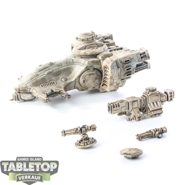 Tau Empire - Hammerhead Gunship - teilweise bemalt