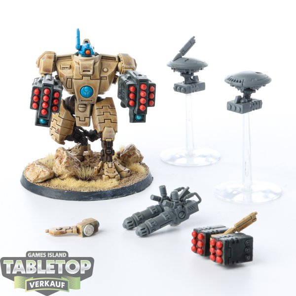 Tau Empire - XV88 Broadside Battlesuit - bemalt