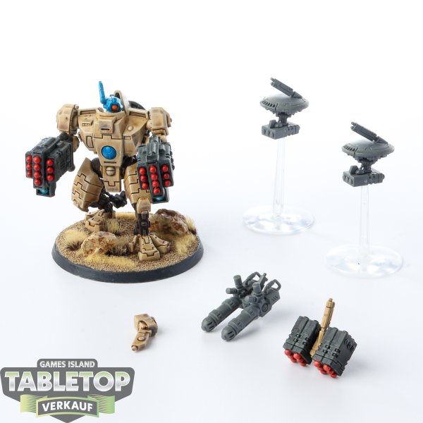 Tau Empire - XV88 Broadside Battlesuit - bemalt