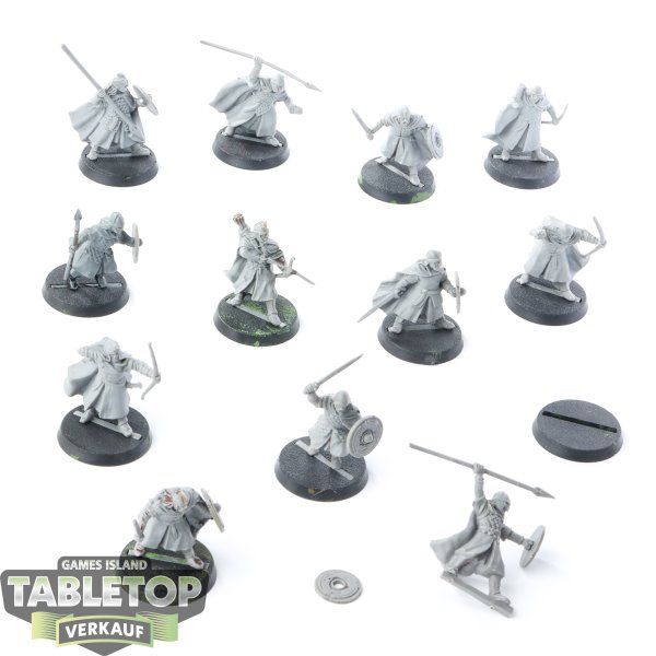 HdR Figuren - Gut - 12 Warriors of Rohan - teilweise bemalt