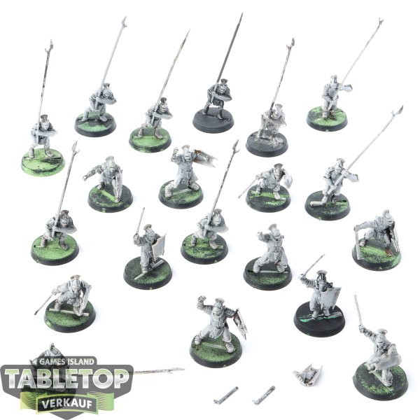 HdR Figuren - Böse - 20 Uruk-hai Warriors - teilweise bemalt