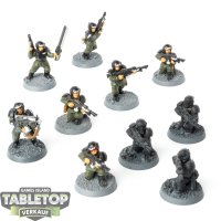 Astra Militarum - 10 Cadian Shock Troops klassisch -...