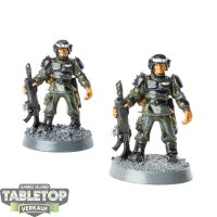 Astra Militarum - 2 Cadians klassisch - bemalt